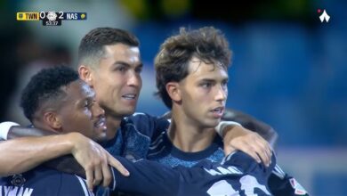 هاتريك جواو فيلكيس🔥 أهداف وملخص مباراة التعاون والنصر